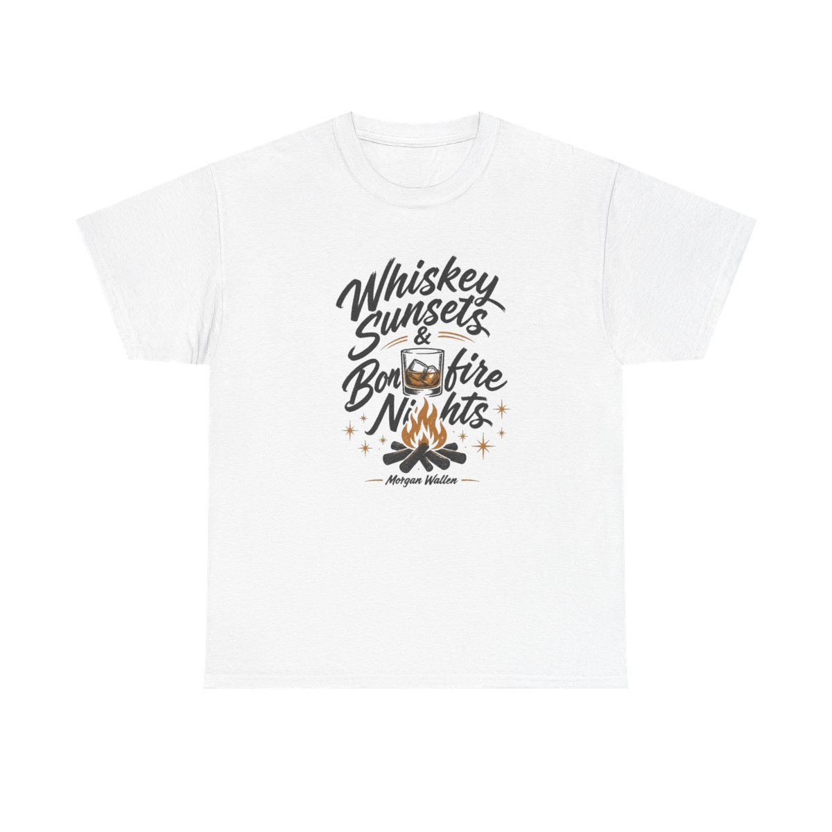 Morgan Wallen "Whiskey Sunsets & Nights" Unisex Tee - Official t-shirts merchandise