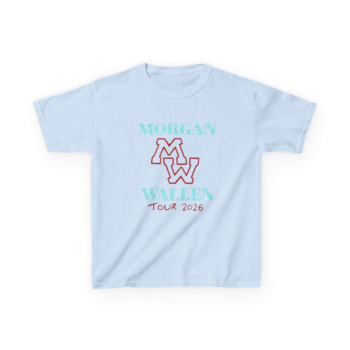 Morgan Wallen Still The Problem Country Music Tour 2026 Kids T-Shirt - alternate angle 3, merchandise