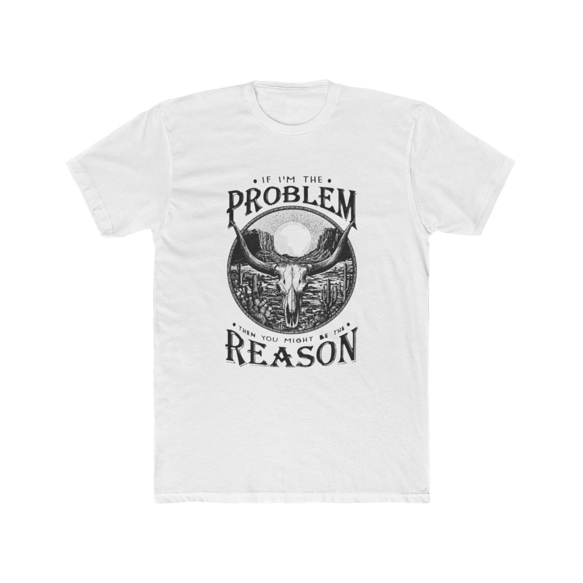 Morgan Wallen Shirt If I'm The Problem Country Music Western M4956 T Shirt - Official t-shirts merchandise