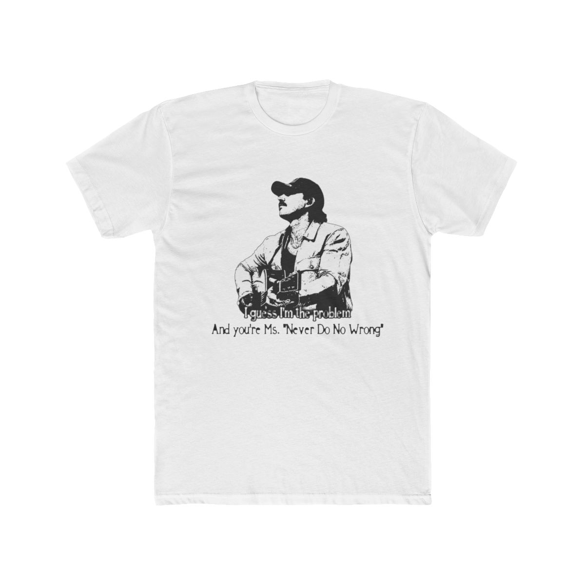 Vintage Morgan Wallen I'm The Problem Lyrics M5008 T Shirt - Official t-shirts merchandise